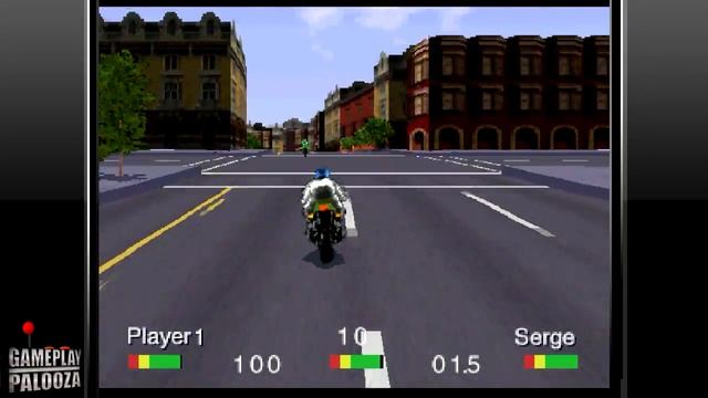 3DO - Road Rash Gameplay