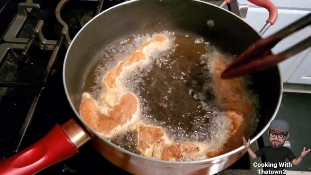 Fried Chicken Tenders | Keto | Low Carb | How to Remove Chicken Tendon | Cooking With Thatown2 смотреть онлайн