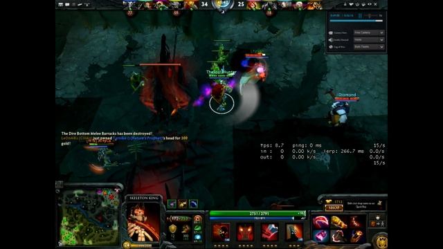Dota 2 -Power of skeleton king смотреть онлайн