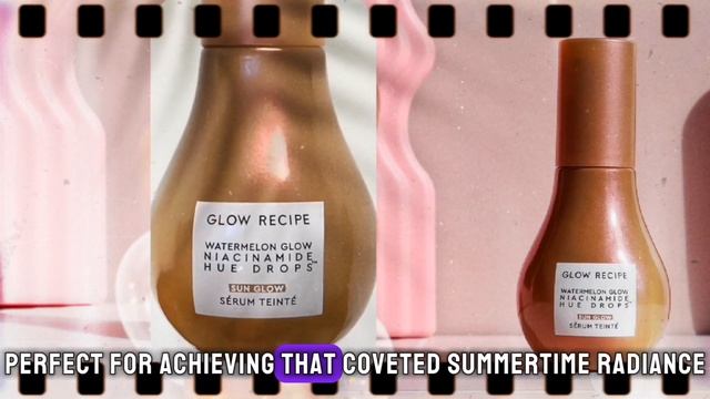 Glow Recipe Watermelon Glow Hue Drops Sun Glow Serum Honest Review