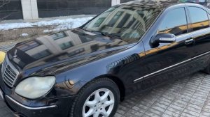 Мерседес S-Class W220 по низу рынка! Обзор