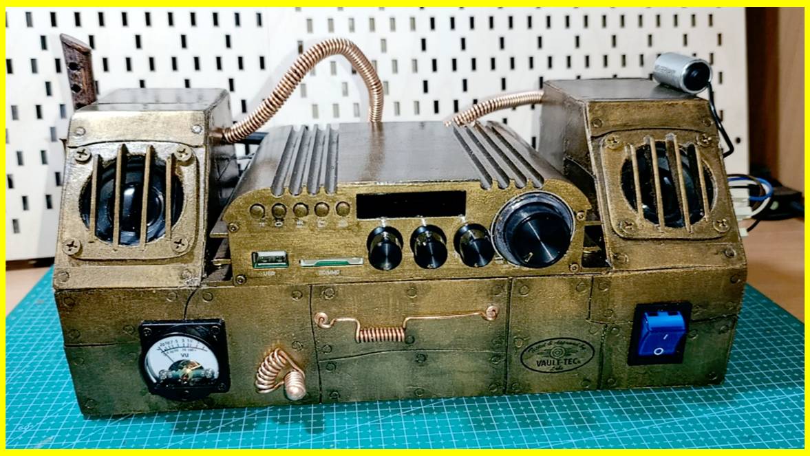 Музыкальный центр в стиле стимпанк! смотреть онлайн