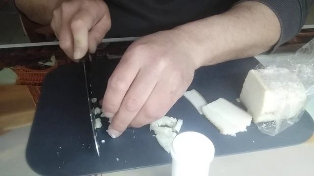 Готовим приманку на леща САЛО с ЧЕСНОКОМ. смотреть онлайн