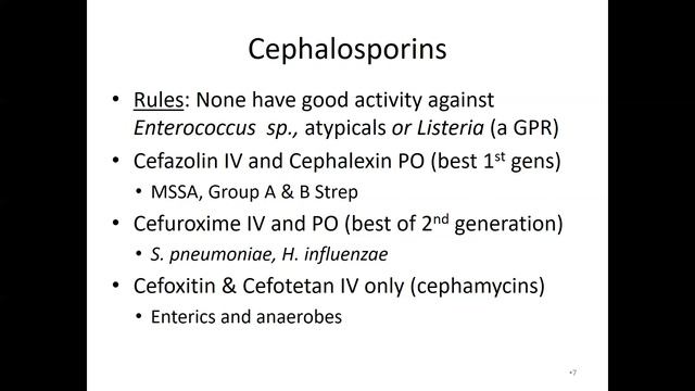 Antibiotic Review Part 1: Beta-Lactam Spectrum of Activity смотреть онлайн