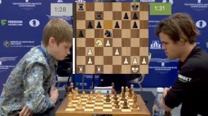 Magnus Carlsen vs Murzin Volodar || World Blitz Chess Championship 2023