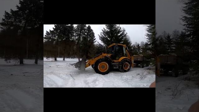 JCB 4cx испытание на прочность(фаркоп)🦾 смотреть онлайн