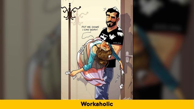 Artist Illustrating Everyday Life With His Wife In Comics And We’re Not Jealous At All смотреть онлайн