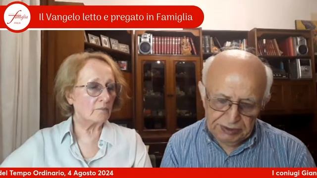 Il Vangelo letto e pregato in Famiglia - XVIII Domenica del Tempo Ordinario, 4 Agosto 2024 смотреть онлайн