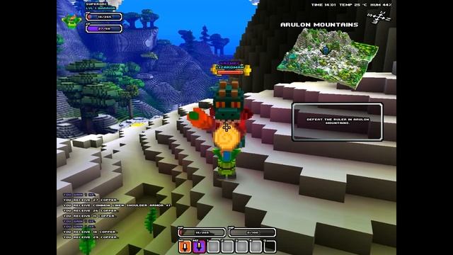 Играем в Cube World часть 2 смотреть онлайн