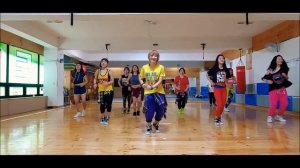 Zumba Korea TV  Zumba merengue Protyector Uno-Sacudelo(remix)