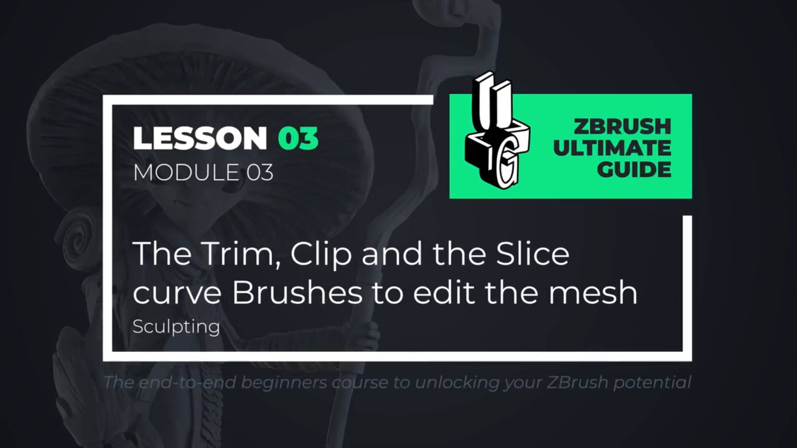 3-3 Trim, Clip, Slice and Curve Brushes смотреть онлайн