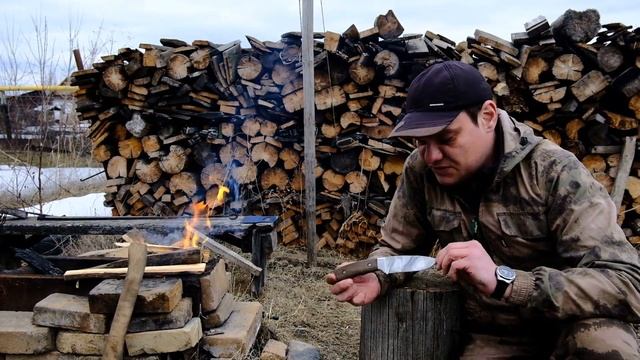 Обзор ножа с фиксированным клинком от Кизляр "Терек 2" смотреть онлайн