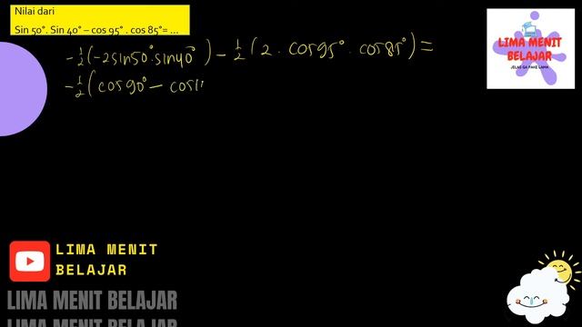 soal jumlah dan selisih sudut trignometri analitik (soal 7) matematika peminatan kelas 11 смотреть онлайн