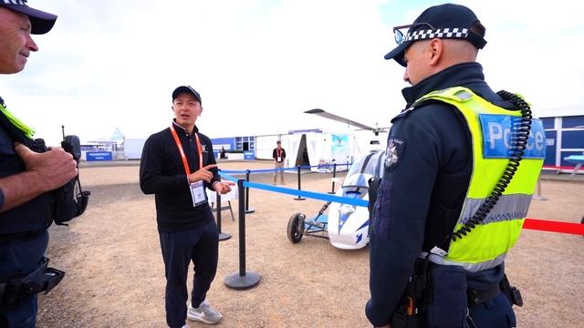 Pegasus flying car at the 2023 Avalon AirShow смотреть онлайн