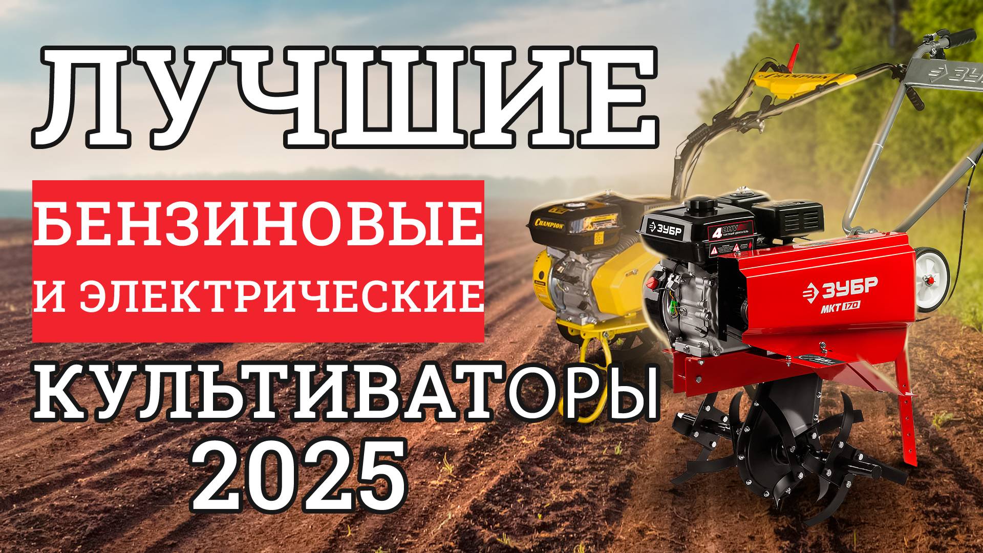 Лучшие культиваторы 2025. ТОП-10 культиваторов. Какой культиватор купить?