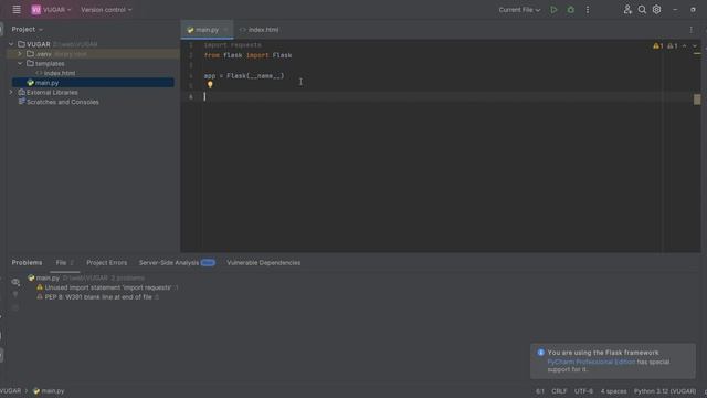 Flask Backend часть 1