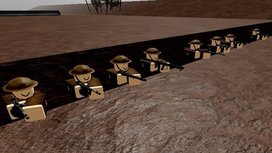 Окопная война в роблокс: Roblox смотреть онлайн
