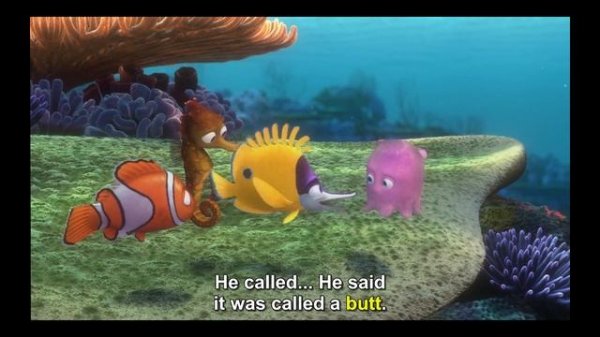 Английский по фильмам и мультфильмам. В поисках Немо. Finding Nemo.