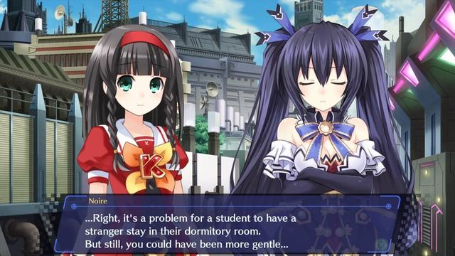 Megadimension neptunia ViiR episode 4 hyperdimension neptunia G Noire story смотреть онлайн