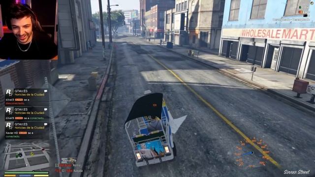 LOS TAXISTAS LOCOS!! 😂🤣 - GTA V Roleplay - Nexxuz смотреть онлайн