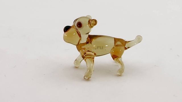 Художественно декоративное изделие из стекла Собака смотреть онлайн