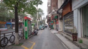 Visiting the market on the bridge. Sandu, Guizhou. China's old county town walk.