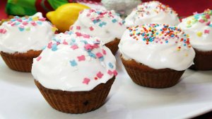 Пасхальные Кексы с Глазурью