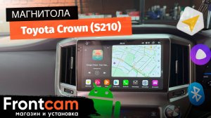 Магнитола Canbox PRO-Line 2K 4254 для Toyota Crown (S210) на ANDROID с круговым обзором 360 3D