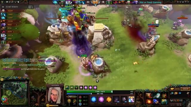 Chinese 9100 MMR Ranked Dota 2 - Newbee.Sccc Invoker & CDEC.JUNE vs iG.Boboka смотреть онлайн