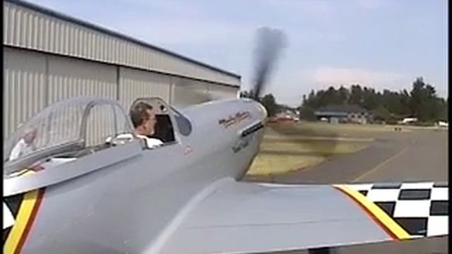 Thunder Mustang rebuilt V-12 ground run смотреть онлайн