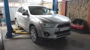 Замена подшипника передней правой ступицы на Mitsubishi Outlander Sport 2,0 Мицубиси Аутлендер 2014