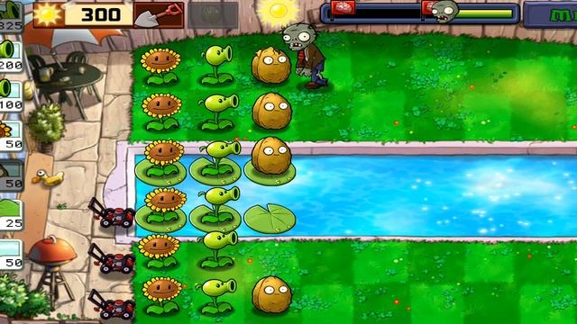 играю в растения против зомби часть 3