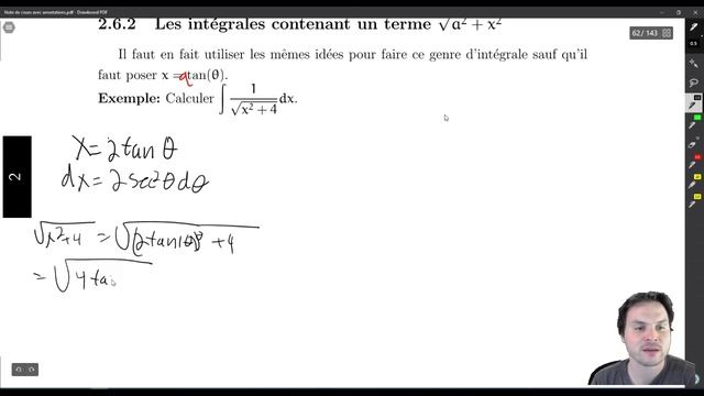 2.6 La substitution trigonométrique смотреть онлайн