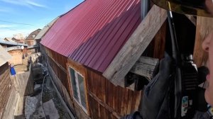 Пожар в цыганском поселке