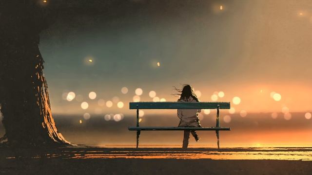 Так Выглядит Одиночество | Girl On The Bench - Живые Обои смотреть онлайн