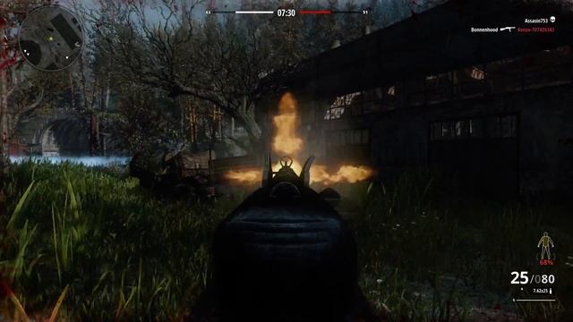 Играю в Survarium с Мосиной и ППШ. смотреть онлайн