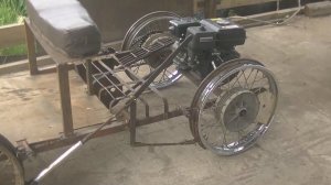 "Пионерка" мотодрезина для метало-копа.