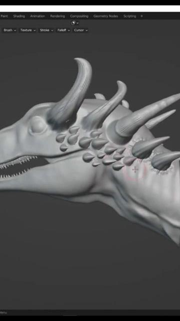 Blender VDM Brushes #3dmodeling # #sculpting #blender #sculpt 3dsculpting смотреть онлайн