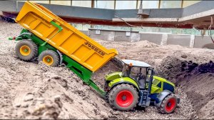 Тракторы на пределе возможностей: мега коллекция радиоуправляемых машин для фермы!