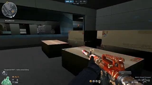 Crossfire PH M4A1 Royal Dragon Ghost Mode Gameplay смотреть онлайн