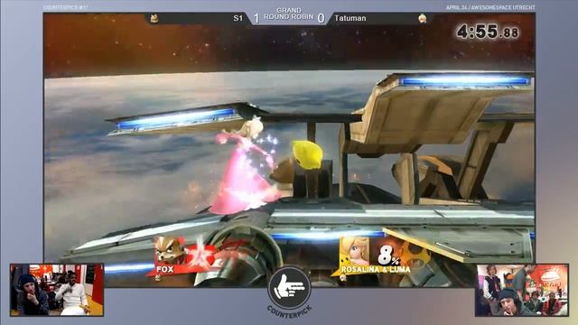 Counterpick 11 | S1 (Fox, Mario) vs Tatuman (Rosalina & Luma) | Grand Round Robin смотреть онлайн
