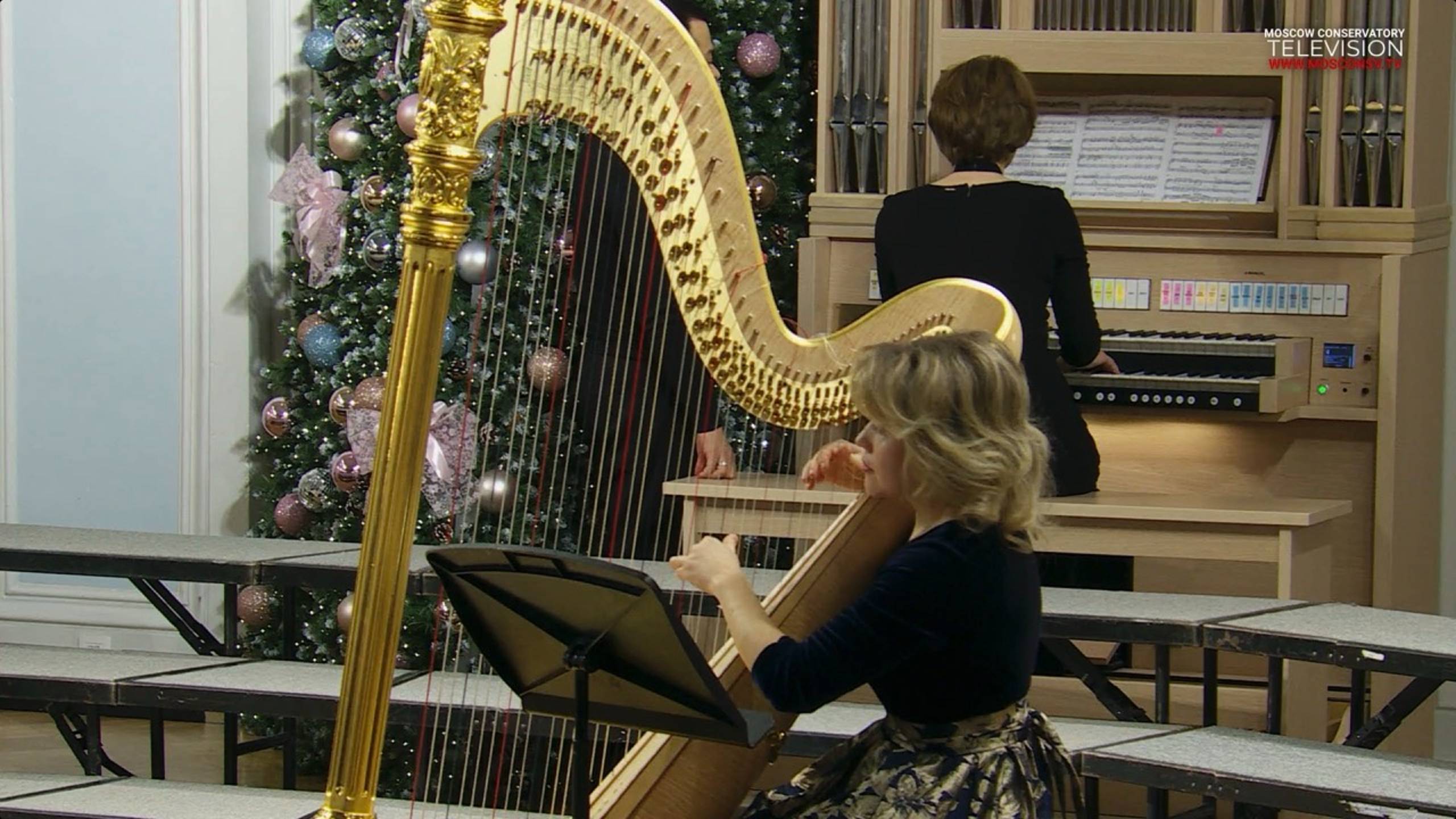 Георг Фридрих Гендель. Концерт си-бемоль мажор для арфы с оркестром (переложение для арфы и органа) смотреть онлайн