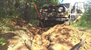 Я сдаюсь! Чуть не оторвал лебедку. Находка против которой я бессилен.