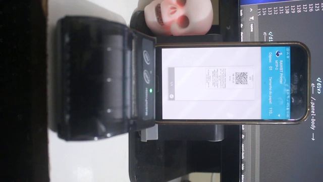 IMPRESSORA TERMICA BLUETOOTH + PHP + HTML + QRCODE смотреть онлайн