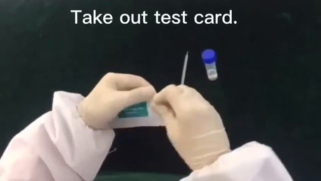 Coronavirus Saliva Antigen Test смотреть онлайн