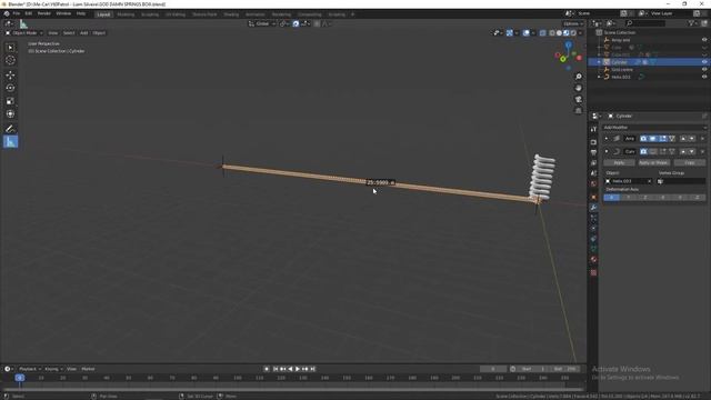Blender Modifier based springs смотреть онлайн