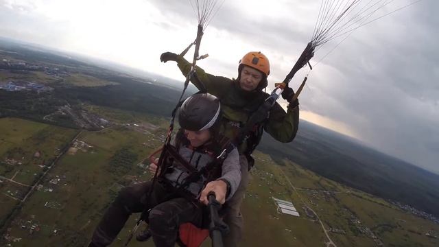 СПБ. Полет на параплане с SpbLeti.ru смотреть онлайн