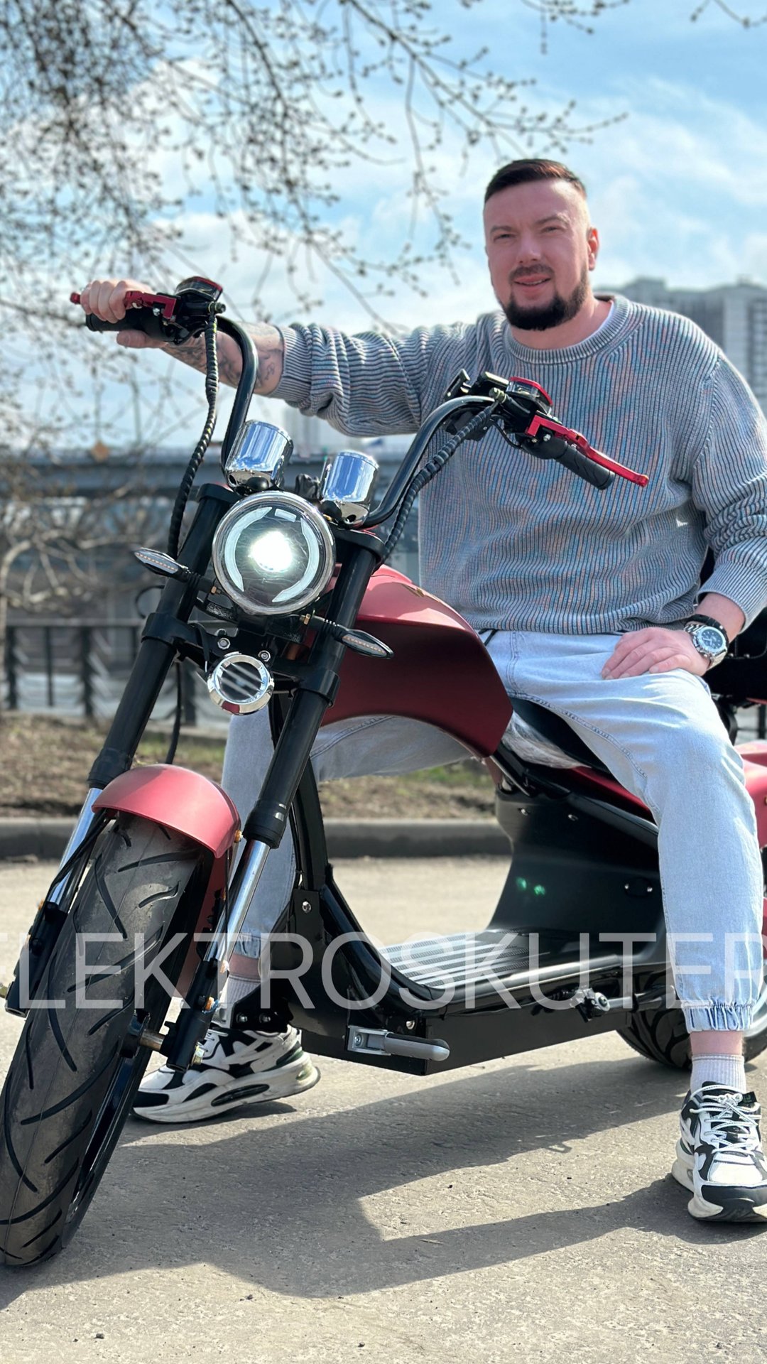 Обзор на электромотоцикл Chopper IKINGI 3999W #электрочоппер#automobile #электробайк смотреть онлайн