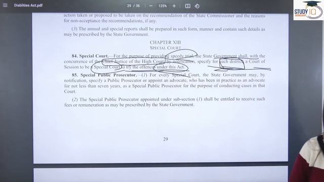 Rights Of Person With Disabilities Act, 2016 | Part 5 | StudyIQ Judiciary