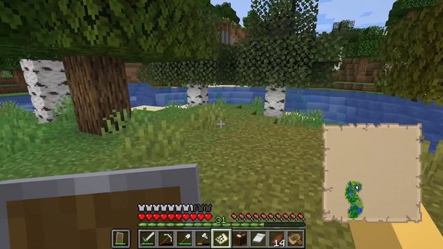 Minecraft pro začátečníky 012 - Velký průzkum okolí смотреть онлайн